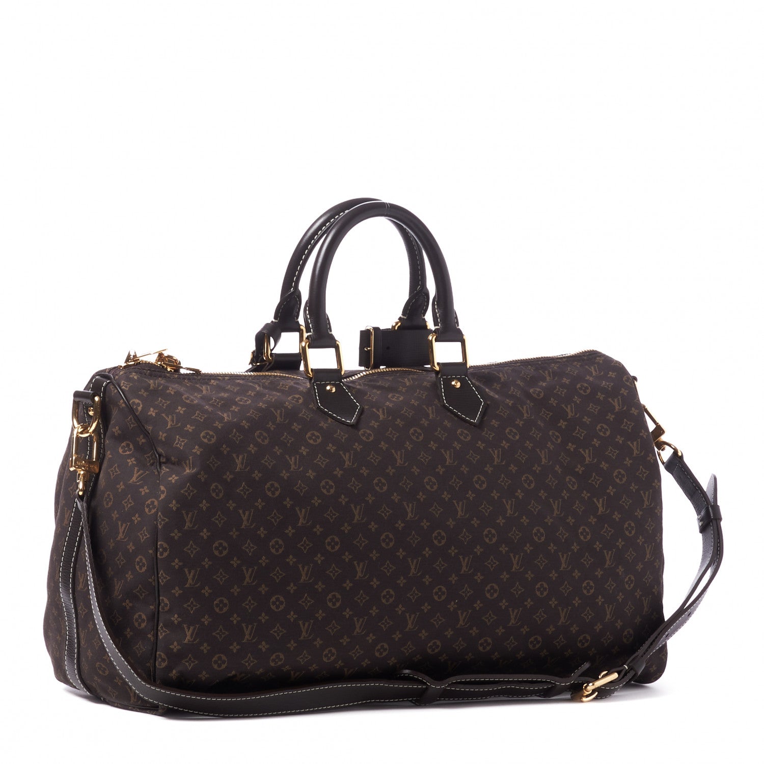 Louis Vuitton Monogram Idylle Speedy Voyage Bandouliere 45 Fusain 2 of 7