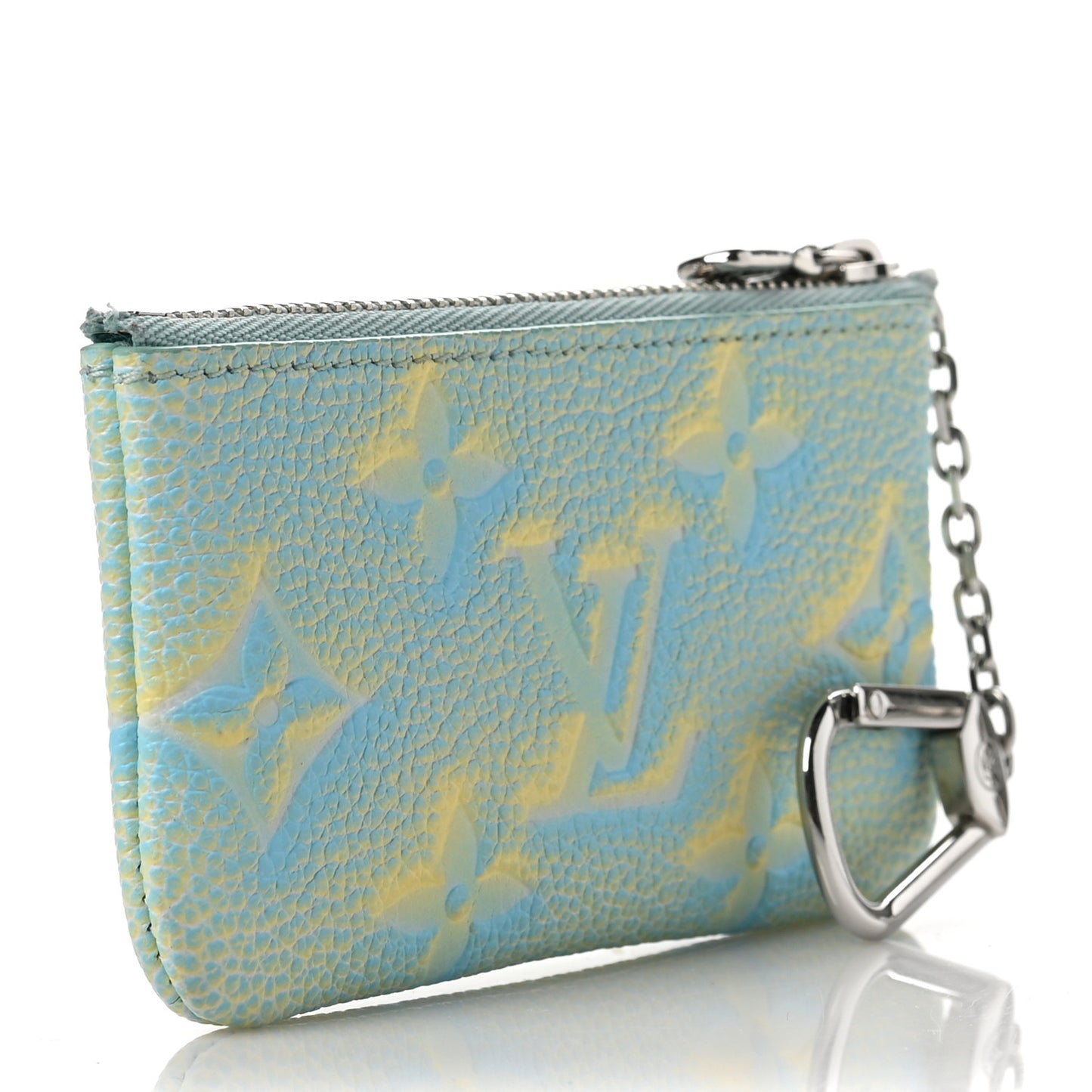 Empreinte Monogram Summer Stardust Key Pouch Water Green
