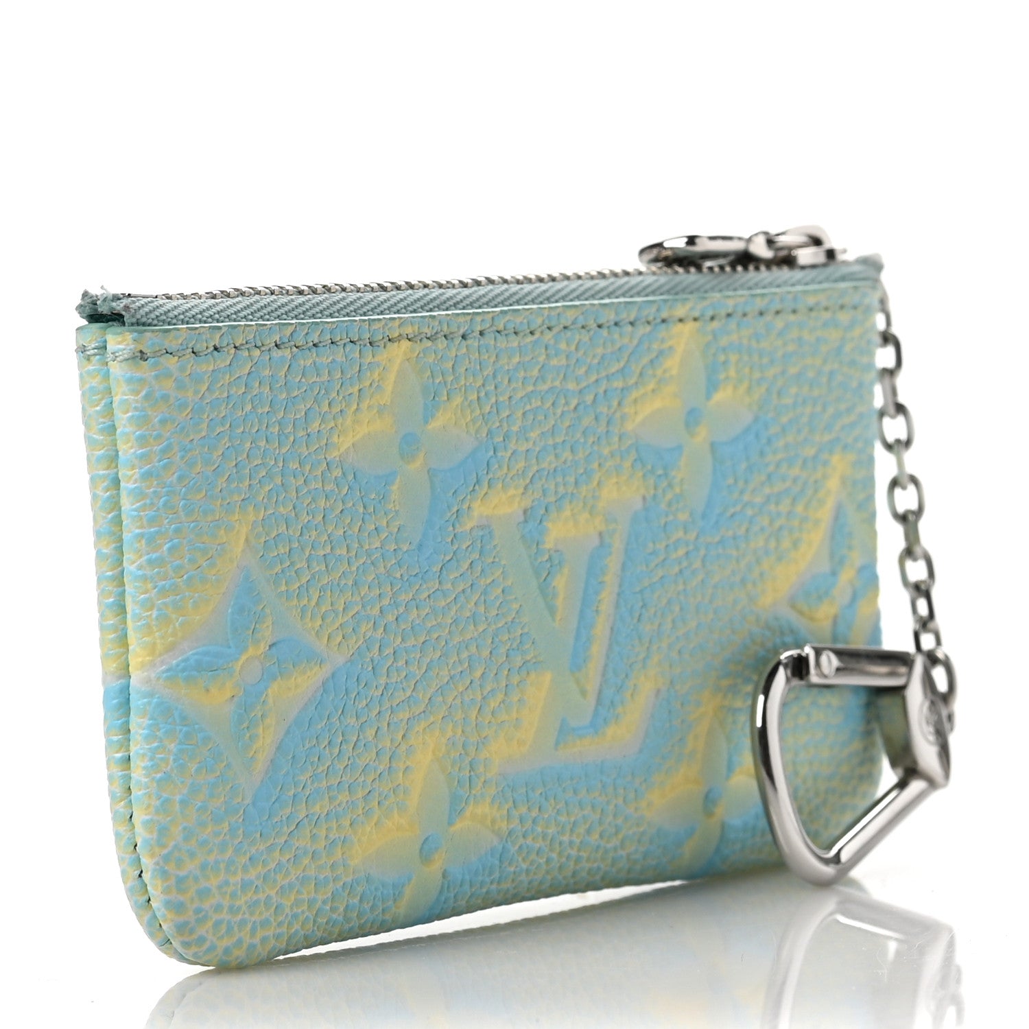 Louis Vuitton Empreinte Monogram Summer Stardust Key Pouch Water Green 3 of 7