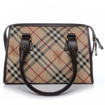Burberry Haymarket Check Plaid Tote 1 of 8