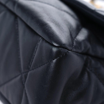 Chanel Lambskin Quilted Large Chanel 19 Flap Black 11 of 16