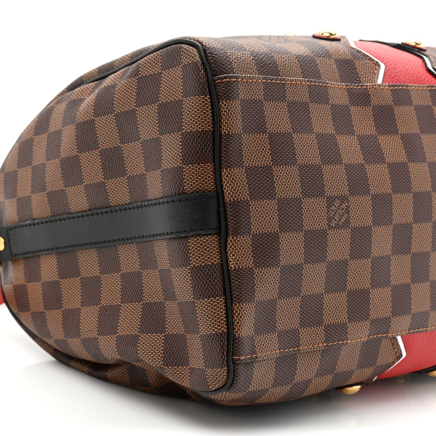 Louis Vuitton Damier Ebene Karakoram Speedy Bandouliere 30 8 of 9