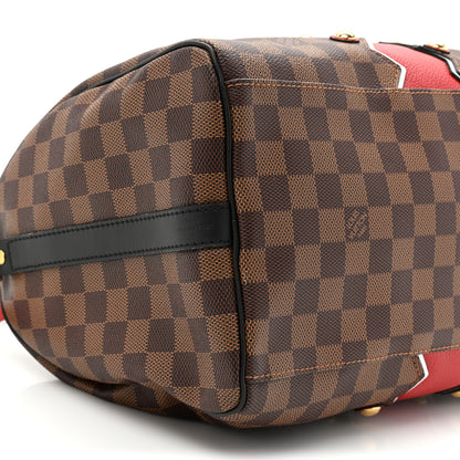 Louis Vuitton Damier Ebene Karakoram Speedy Bandouliere 30 8 of 9