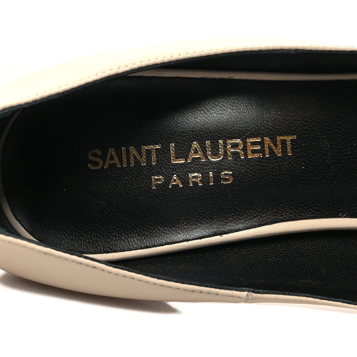 Calfskin Cap Toe Janis 105 Platform Pumps 37.5 Powder