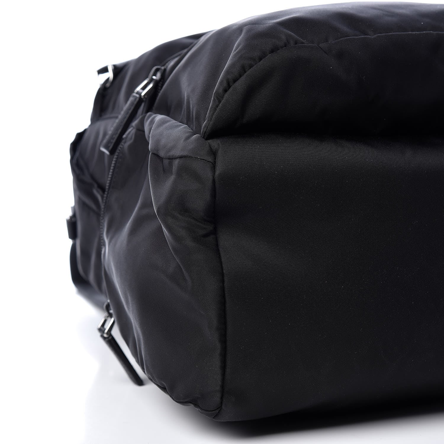 Prada Nylon Montagna Saffiano Day Backpack Black 5 of 9