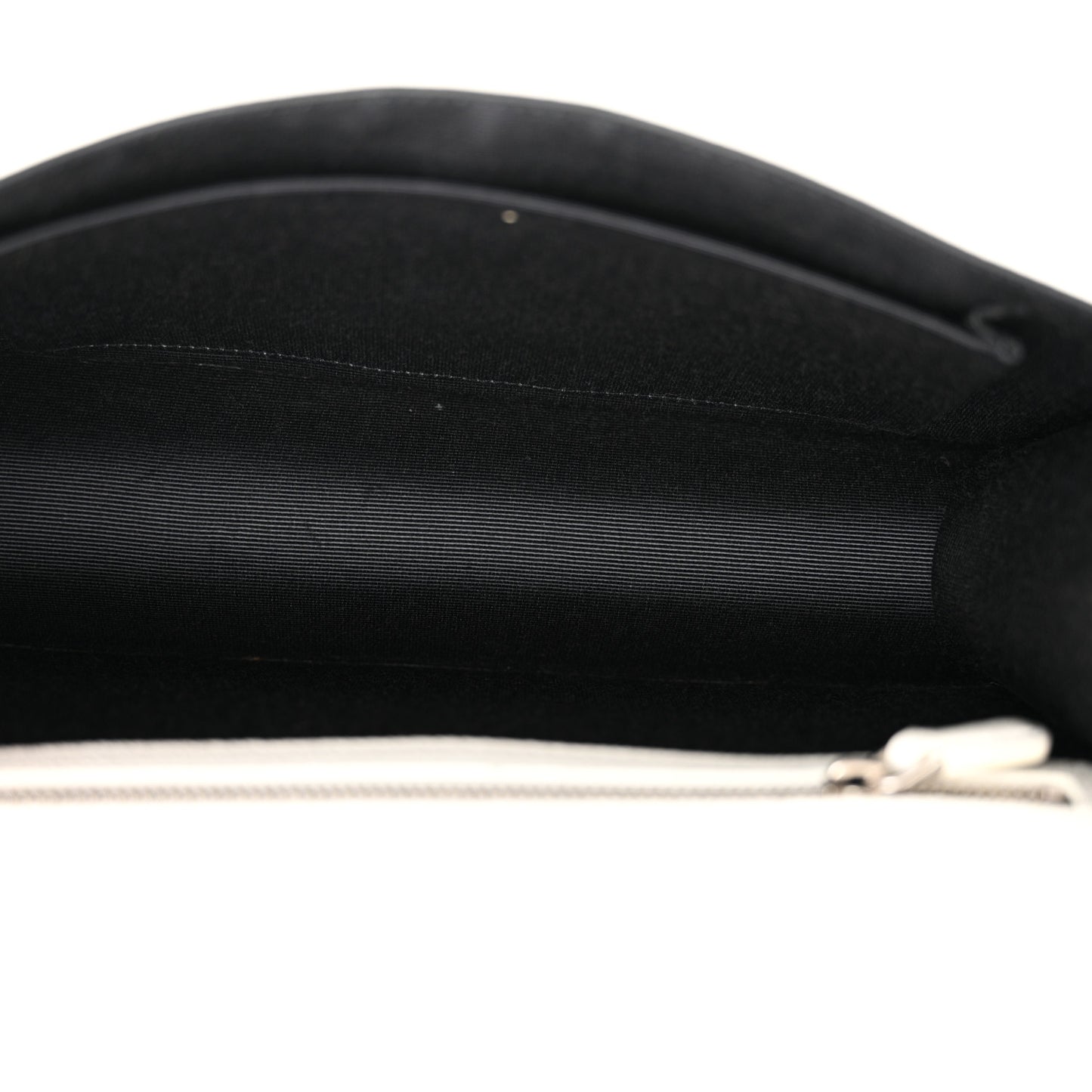 Calfskin Medium Diorama Flap Bag Off White