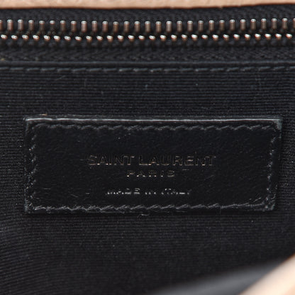 Saint Laurent Crinkled Calfskin Matelasse Monogram Medium Niki Chain Satchel Light Natural 6 of 9