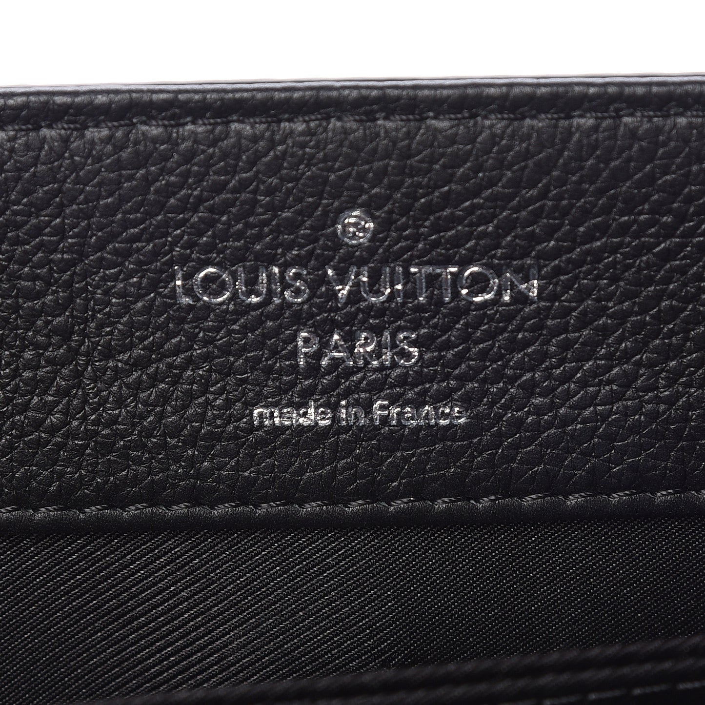 Calfskin Mechanical Flowers Lockme II Black White