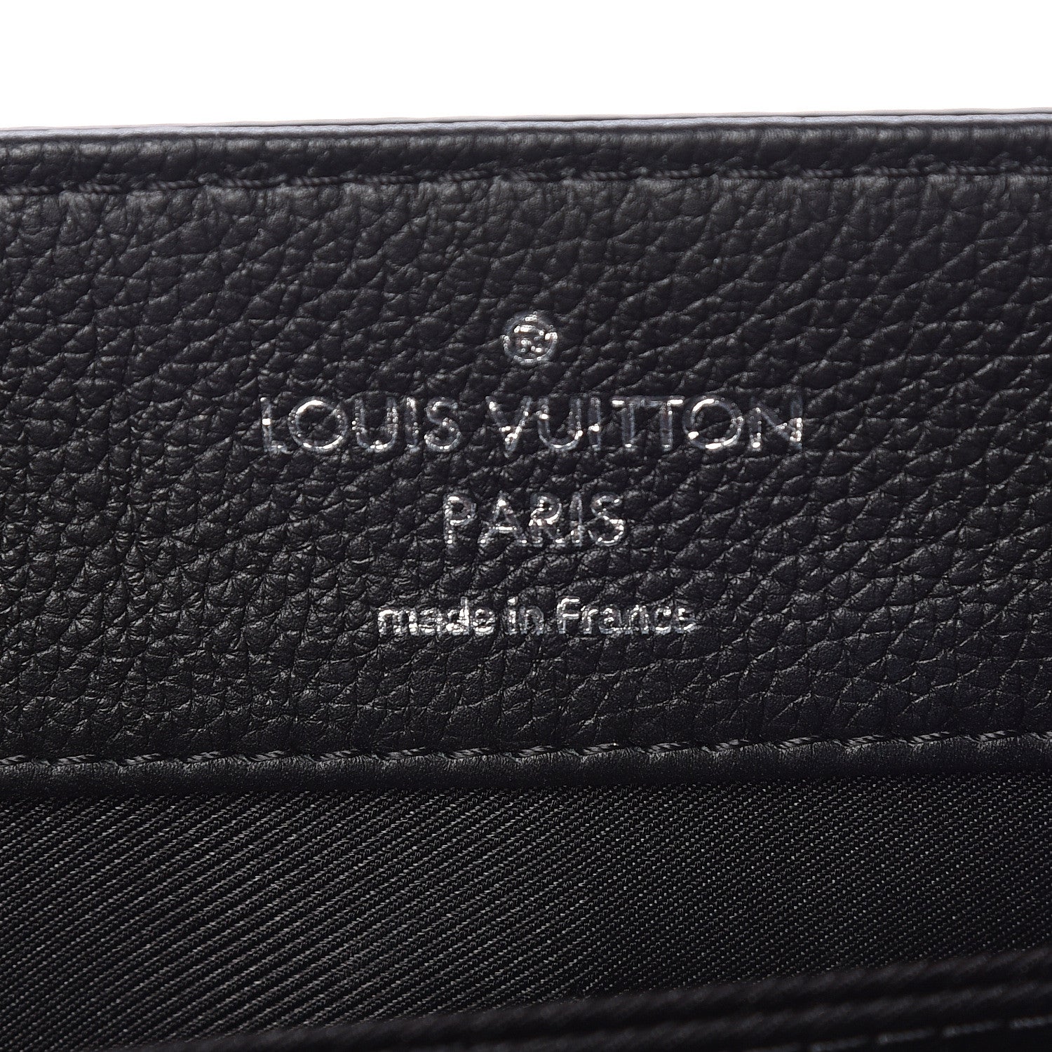 Louis Vuitton Calfskin Mechanical Flowers Lockme II Black White 6 of 10