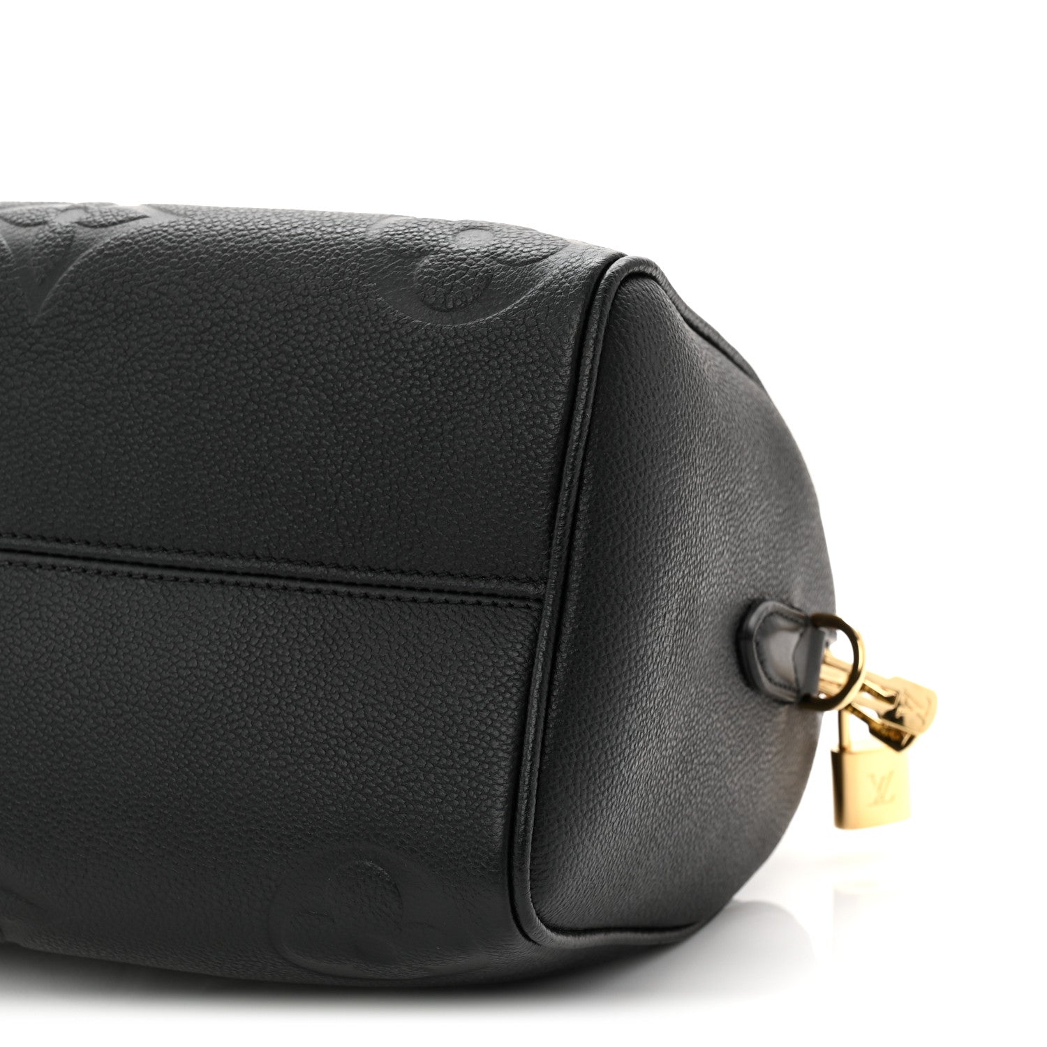 Louis Vuitton Empreinte Monogram Giant Speedy Bandouliere 25 Black 9 of 9
