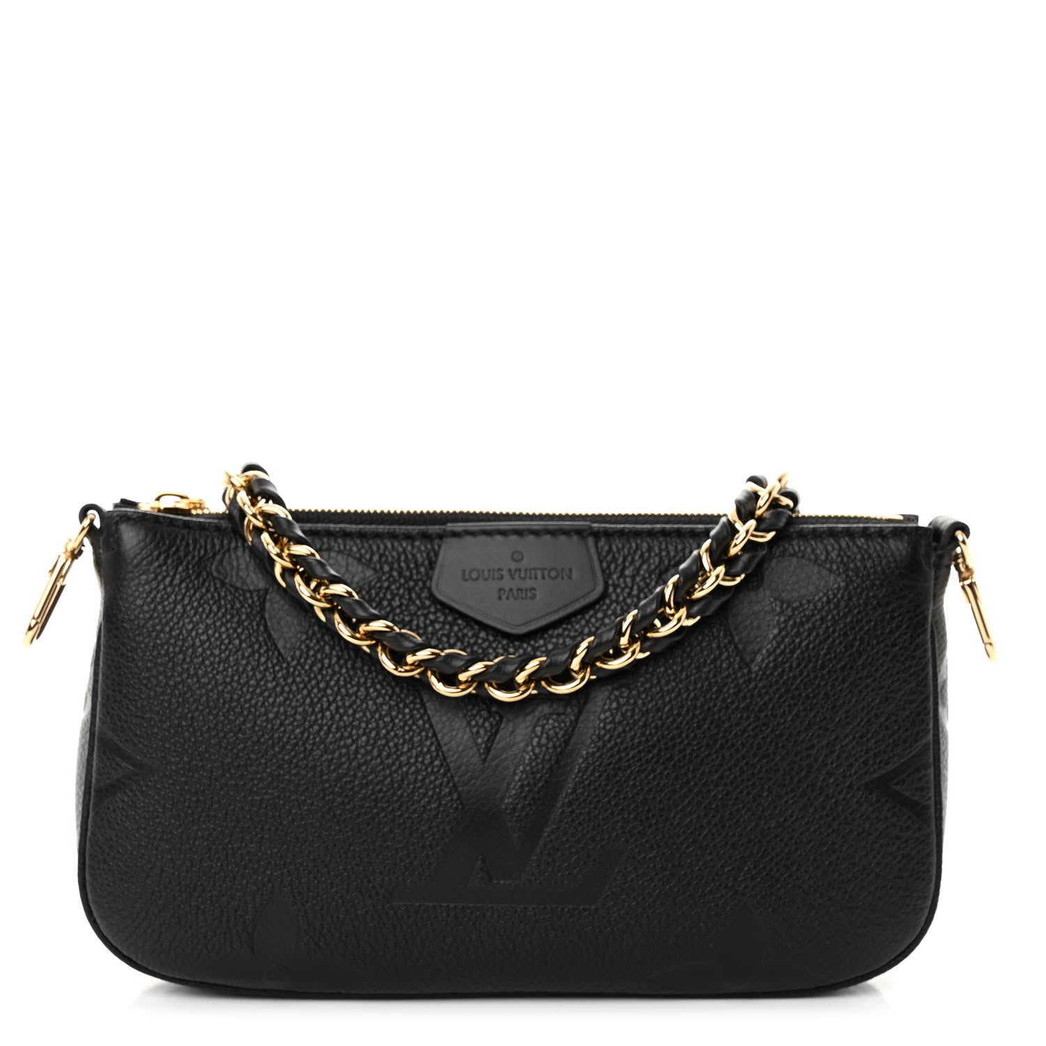 Louis Vuitton Empreinte Monogram Giant Multi Pochette Accessories Mini Pochette Black 1 of 9