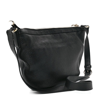 Gucci Pebbled Calfskin Small Soho Hobo Black 3 of 12