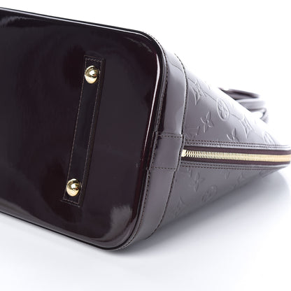 Louis Vuitton Vernis Alma GM Amarante 8 of 8