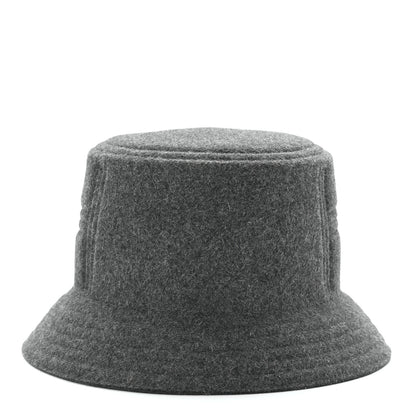 Hermes Rabbit Felt Dylan Hat 55 Charbon 2 of 8