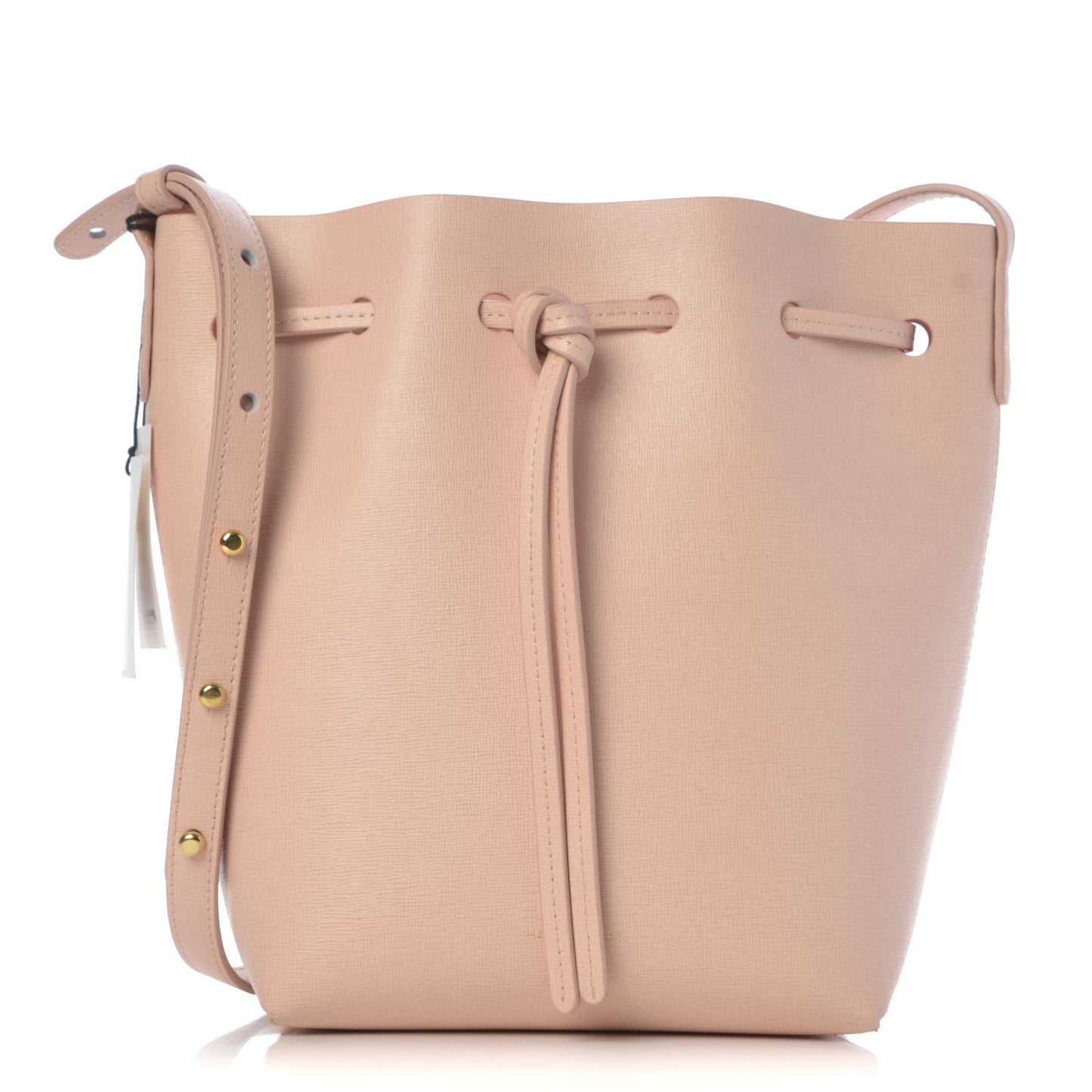 Saffiano Mini Bucket Bag Rosa