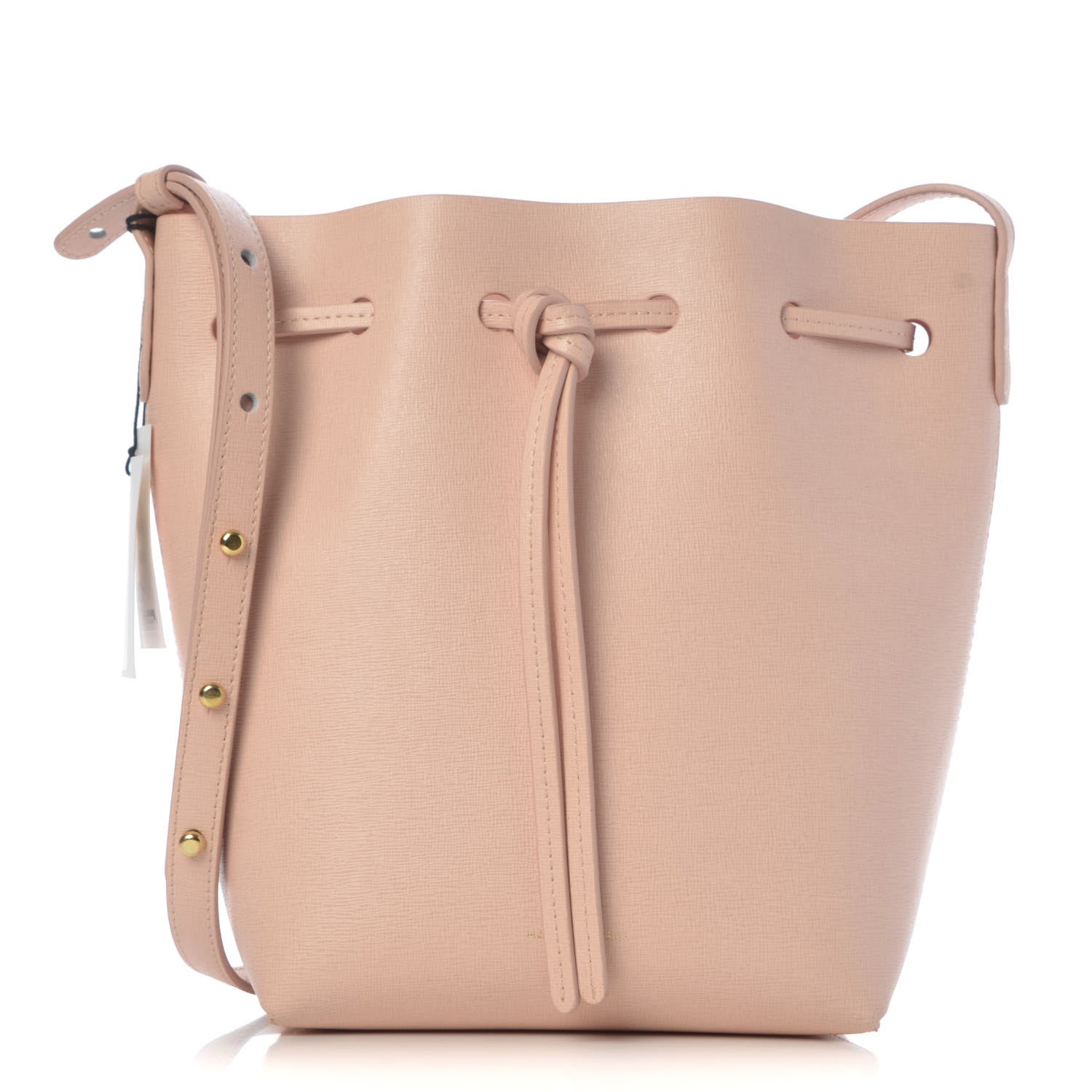 Mansur Gavriel Saffiano Mini Bucket Bag Rosa 1 of 7