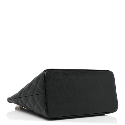 Chanel Caviar Quilted Medallion Tote Black 4 of 11