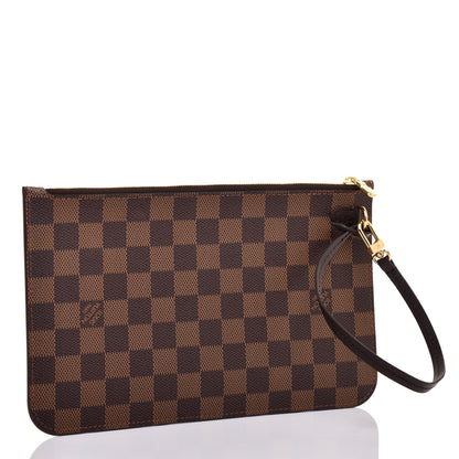 Louis Vuitton Damier Ebene Neverfull MM GM Pochette 3 of 7