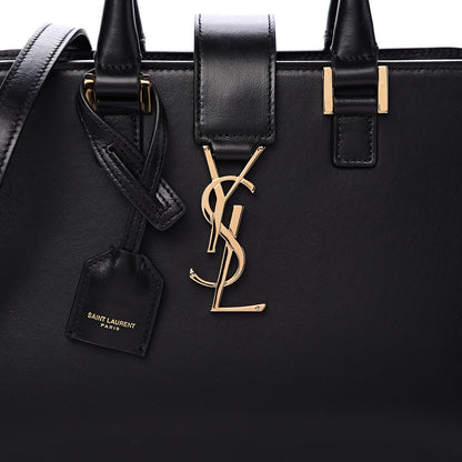 Saint Laurent Calfskin Baby Monogram Cabas Black 7 of 11