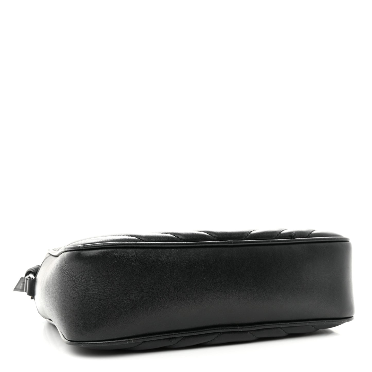 Calfskin Matelasse Monogram Monochrome Lou Camera Bag Black
