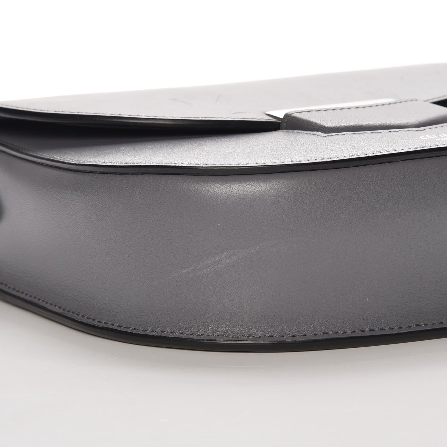 Celine Smooth Calfskin Small Trotteur Storm 5 of 8