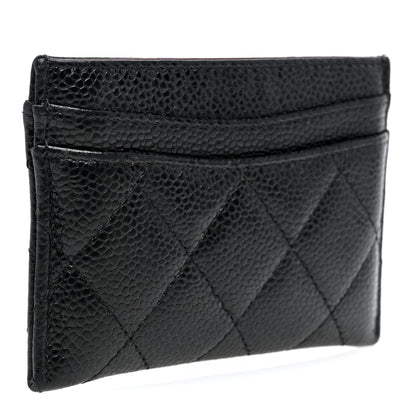 Chanel Caviar Quilted Card Holder Black 3 of 7