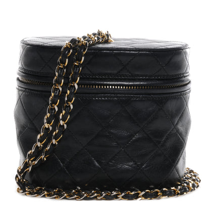 Chanel Lambskin CC Tassel Shoulder Bag Black 1 of 8