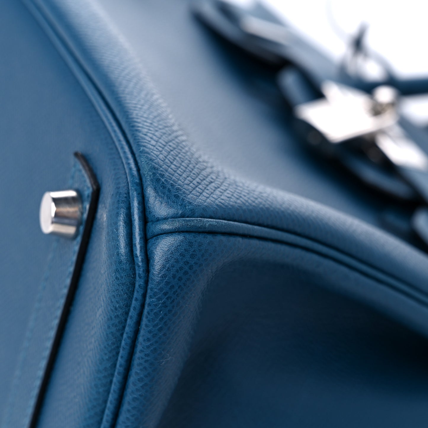 Epsom Birkin 30 Bleu Thalassa