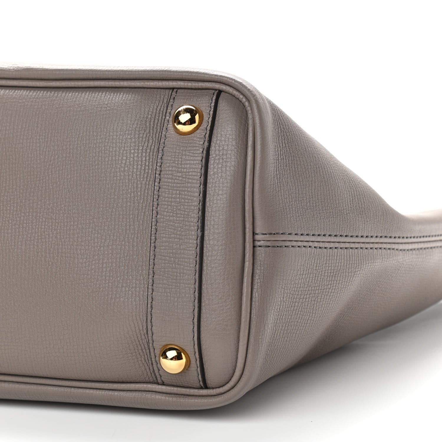 Burberry Derby Calfskin Medium Honeybrook Tote Thistle Grey 8 of 8