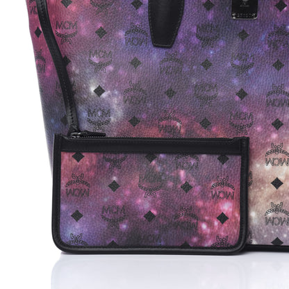 MCM Galaxy Visetos Medium Shopper Tote Multicolor 11 of 12