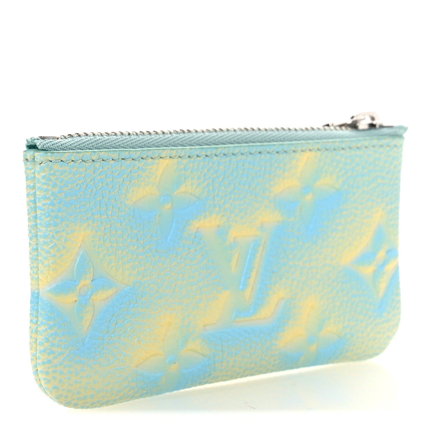 Louis Vuitton Empreinte Monogram Summer Stardust Key Pouch Water Green 4 of 9