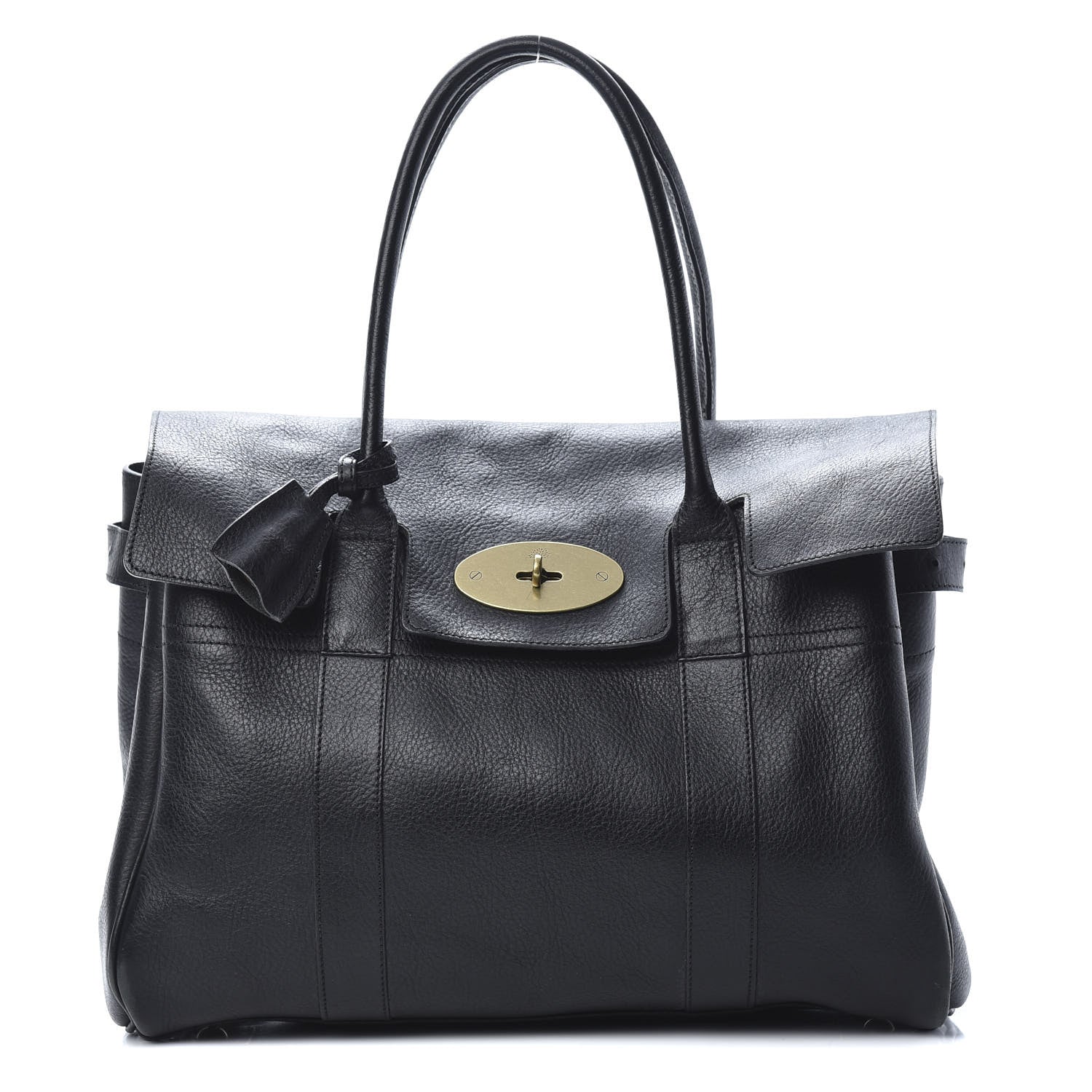 Mulberry Natural Leather Bayswater Black 1 of 16