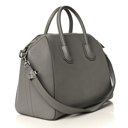 Givenchy Sugar Goatskin Medium Antigona Pearl Grey 3 of 22