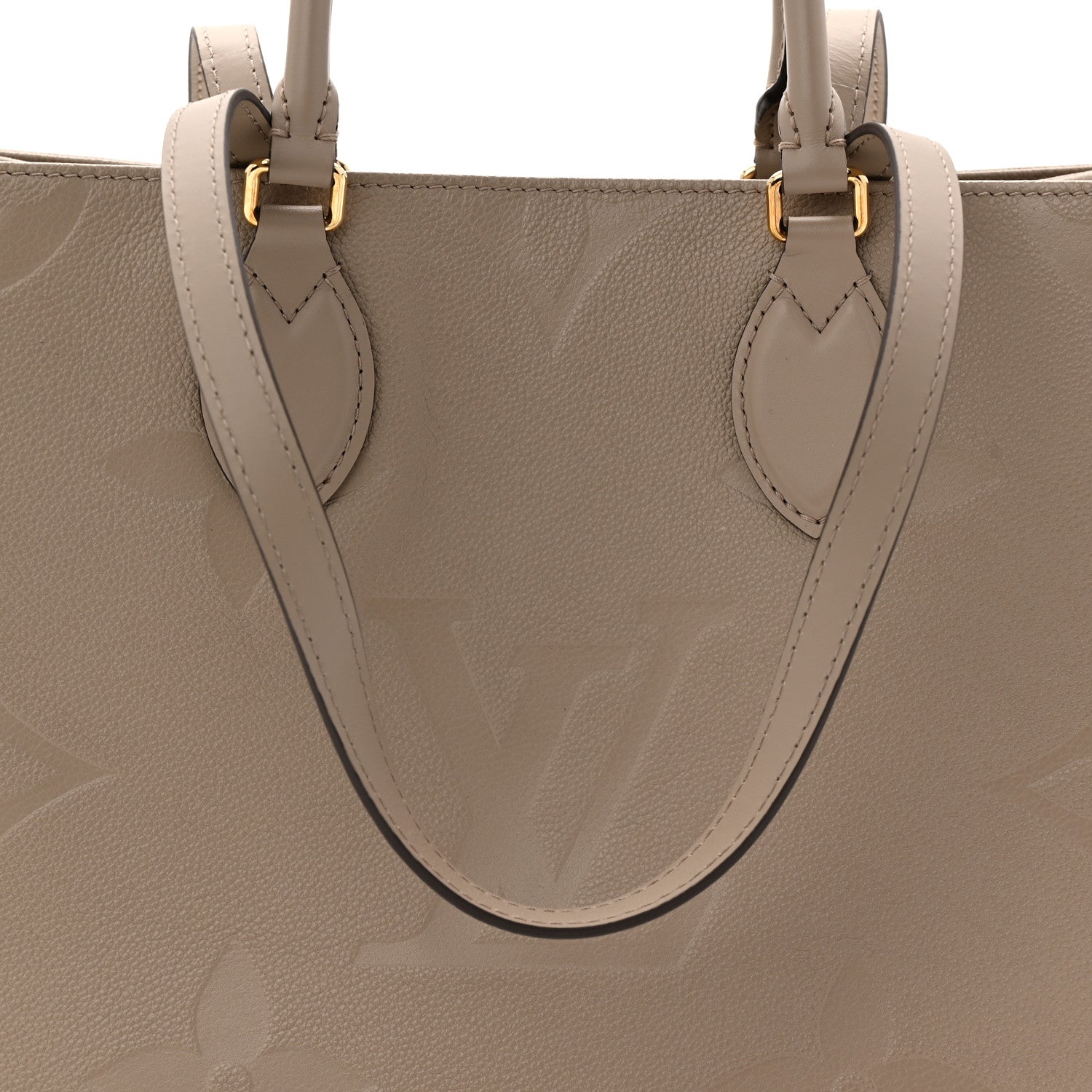 Louis Vuitton Empreinte Monogram Giant Onthego MM Tourterelle 7 of 9