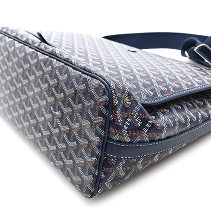 Goyard Goyardine Capetien Messenger Bag Navy 9 of 9