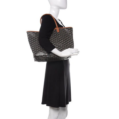 Goyard Goyardine Saint Louis PM Black Gold 2 of 8