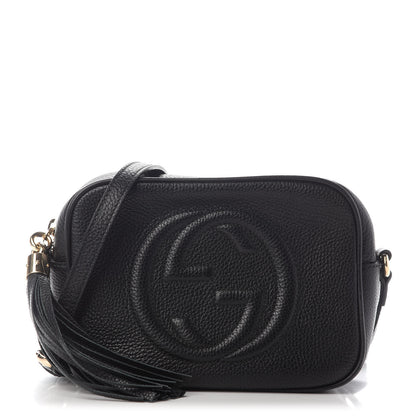 Gucci Pebbled Calfskin Small Soho Disco Bag Black 1 of 9