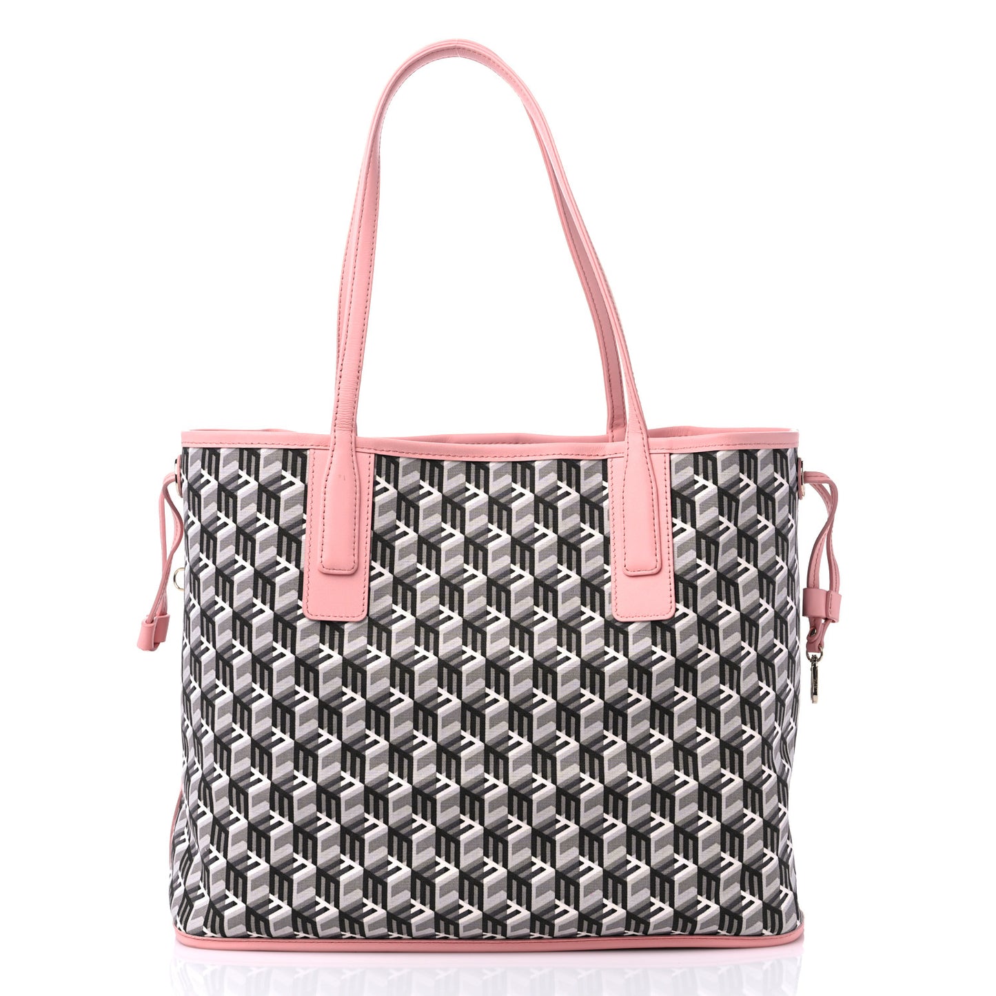Visetos Medium Liz Reversible Shopper Tote Blossom Pink