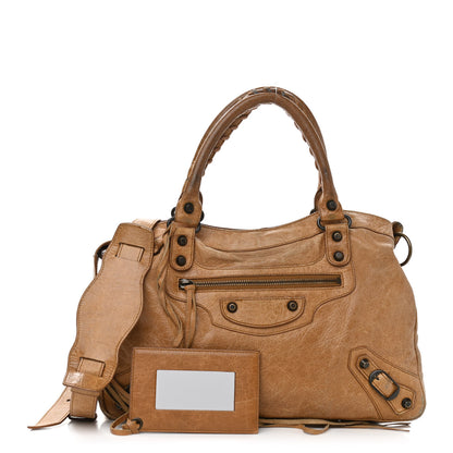 Balenciaga Agneau Classic Hardware Town Cumin 1 of 20