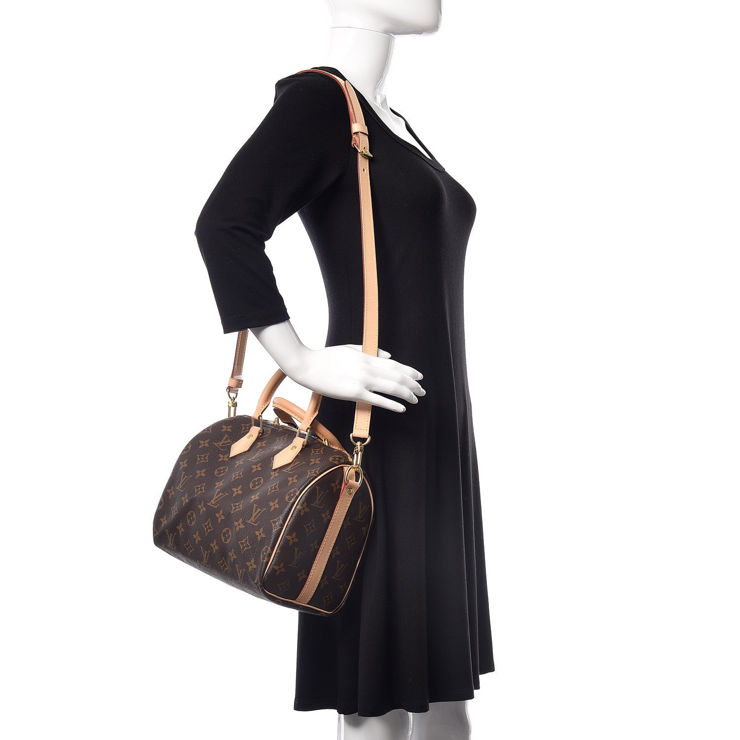 Louis Vuitton Monogram Speedy Bandouliere 25 2 of 9