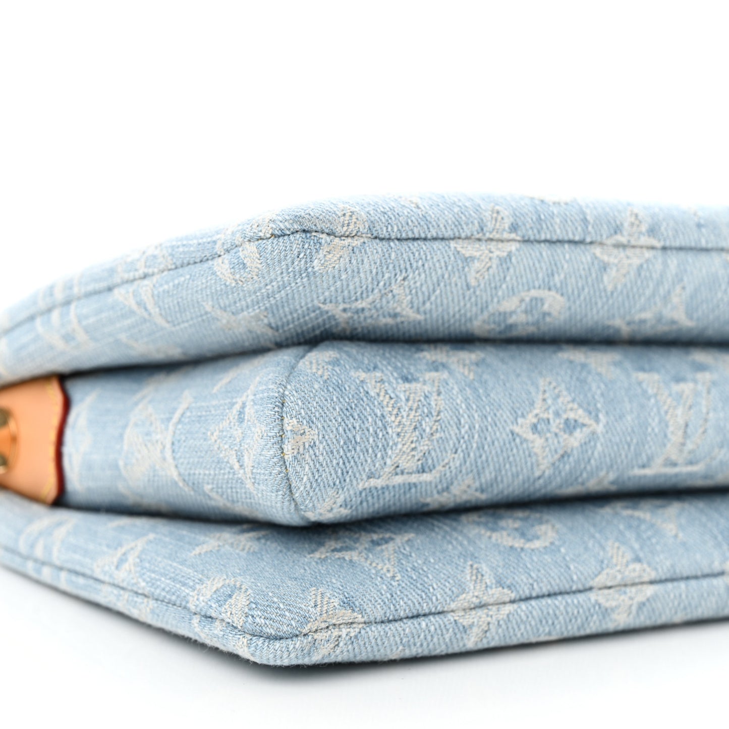 Monogram Denim Coussin BB Sky Blue