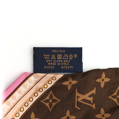 Louis Vuitton Silk Ultimate Monogram BB Bandeau Black 4 of 5