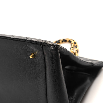 Chanel Caviar Quilted Grand Timeless Tote GTT Black 10 of 12