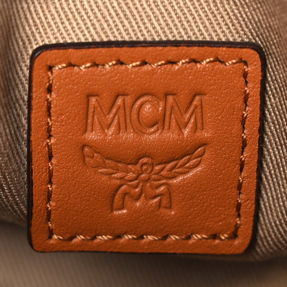 MCM Visetos Mini Anna Crossbody Bag Cognac 6 of 12