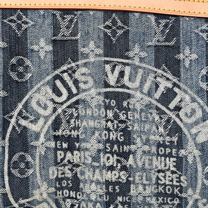 Louis Vuitton Denim Raye Cabas GM 13 of 13