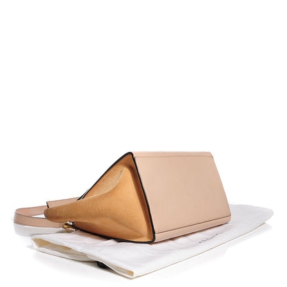 Celine Smooth Calfskin Suede Small Trapeze Beige 4 of 7