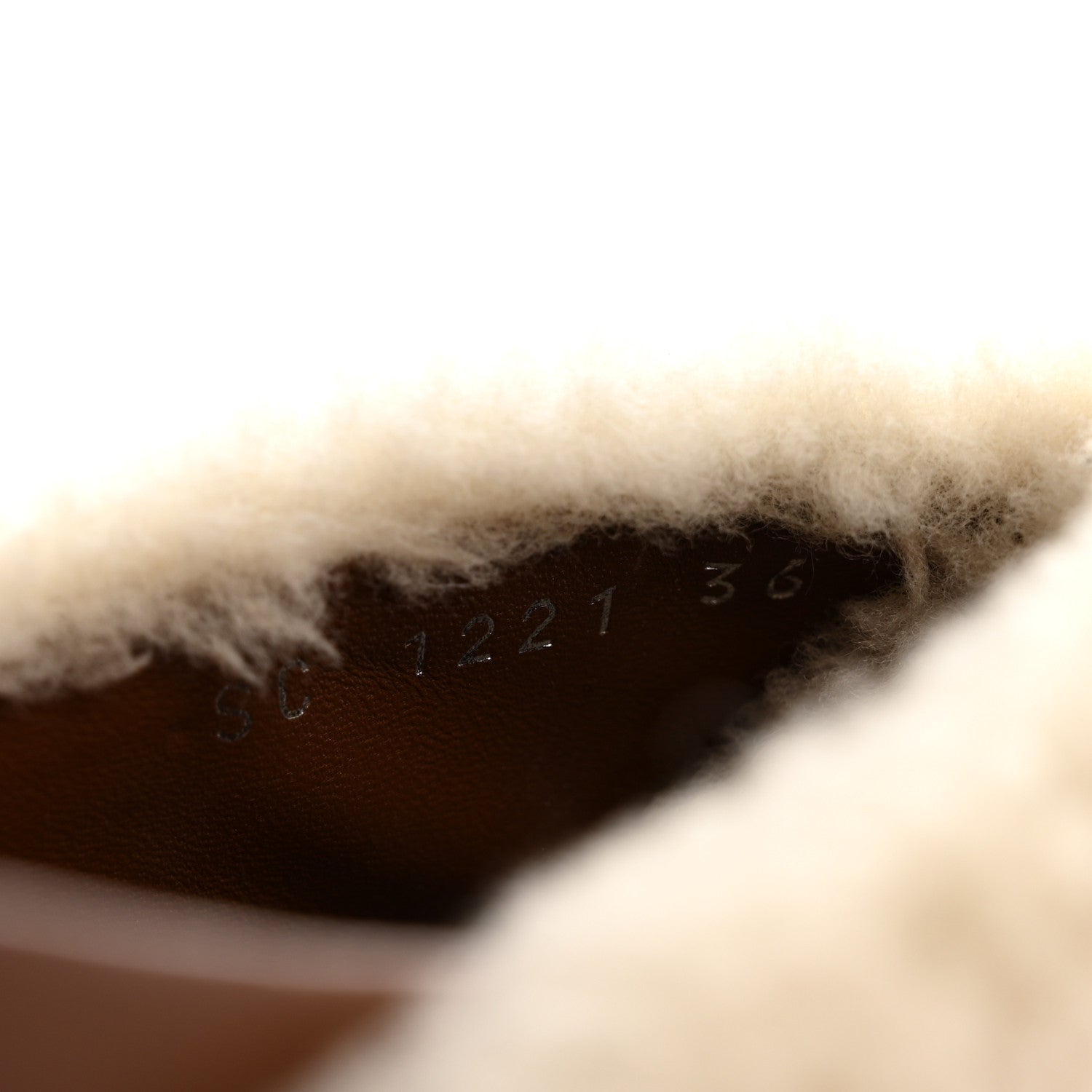 Louis Vuitton Shearling Paseo Flat Comfort Mule 36 Brown 9 of 10