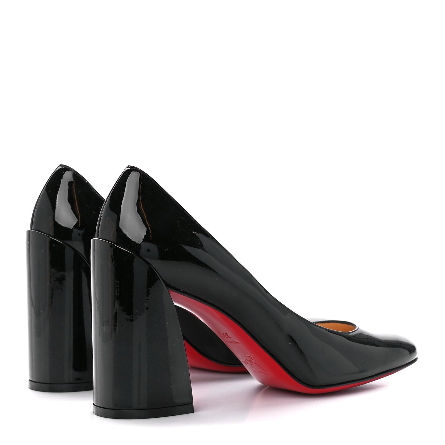 Patent Calfskin Miss Sab 85 Pumps 36.5 Black