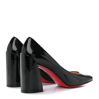 Christian Louboutin Patent Calfskin Miss Sab 85 Pumps 36.5 Black 4 of 7