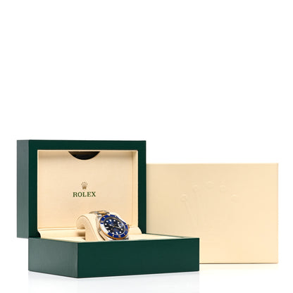 Rolex Stainless Steel 18K Yellow Gold 40mm Submariner Date Watch Royal Blue 116613LB 5 of 5
